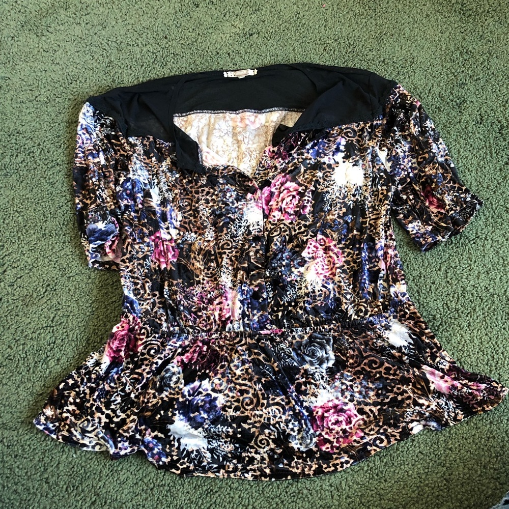 Velvet shirt
